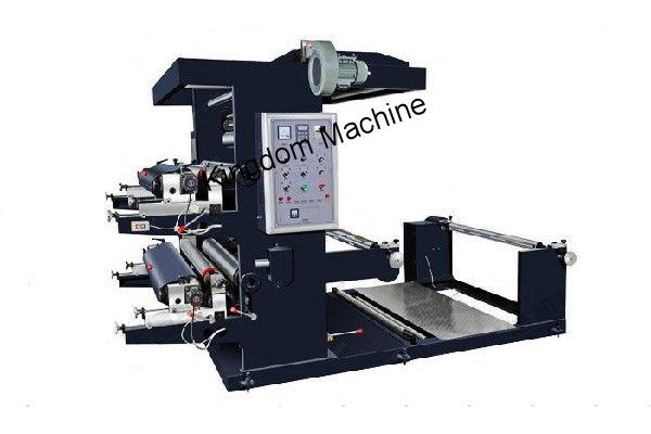 Two Colours Non Woven Flexographic Printing Machine