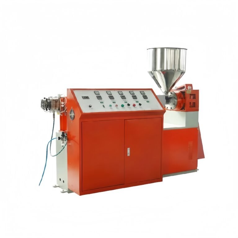 Satu Warna Mesin Pembuat Sedotan Plastik