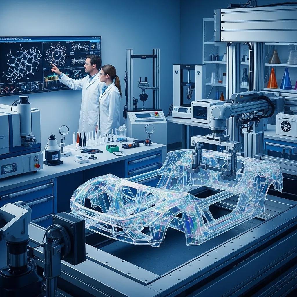 Advanced plastic materials being tested for automotive innovation